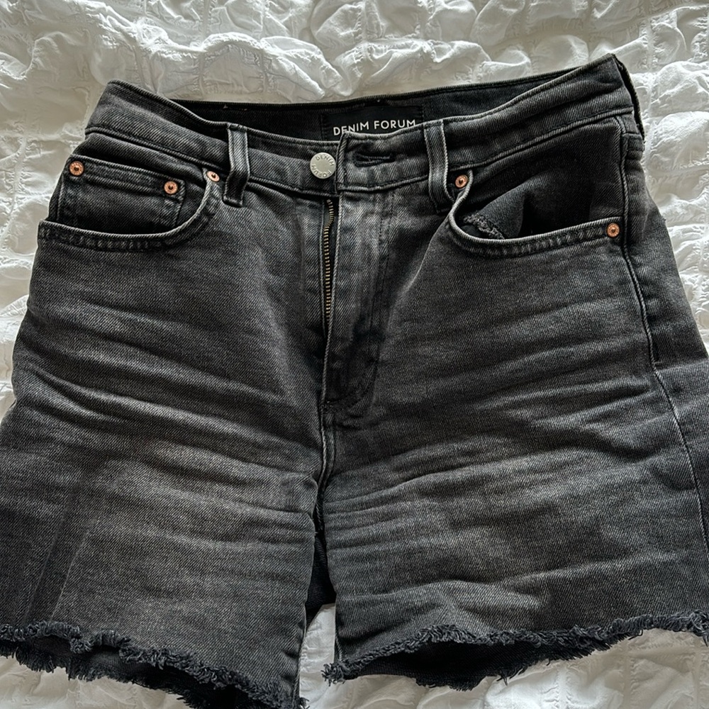 Aritzia denim forum shorts